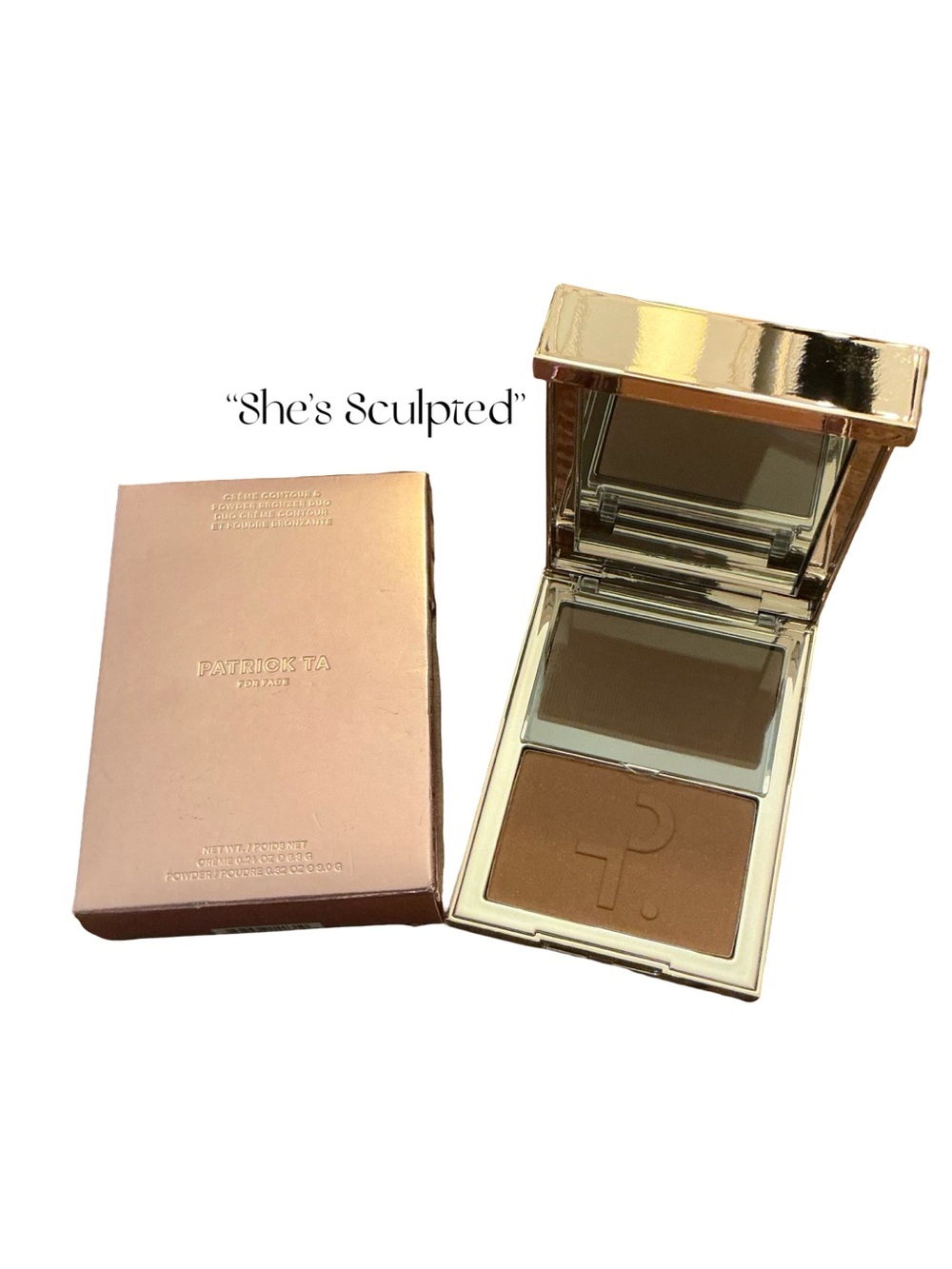Patrick Ta Crème Contour & Powder Bronze Duo